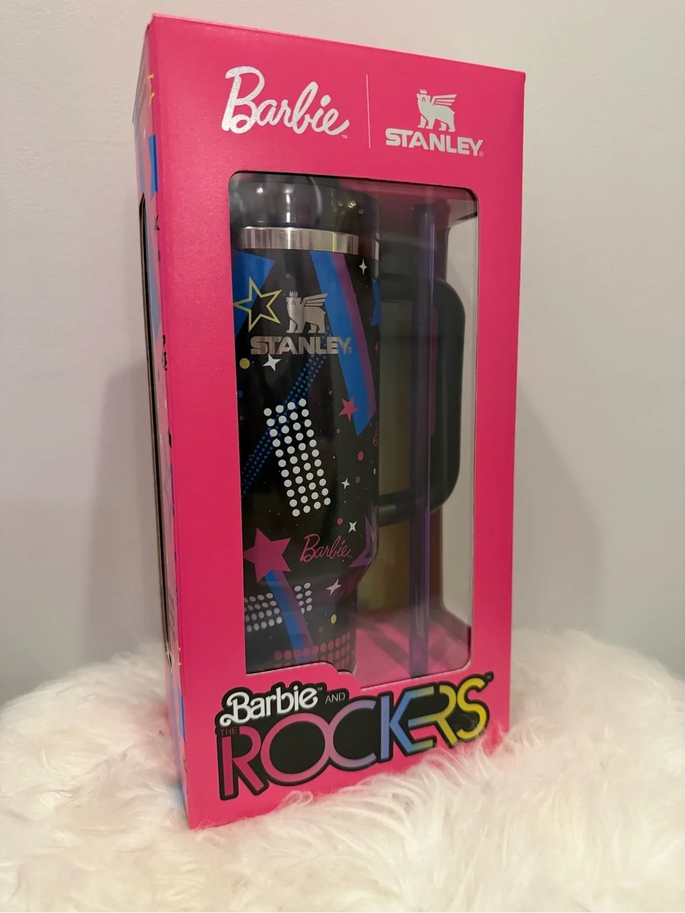 Stanley x Barbie 'Rockers' Flowstate Quencher 40oz